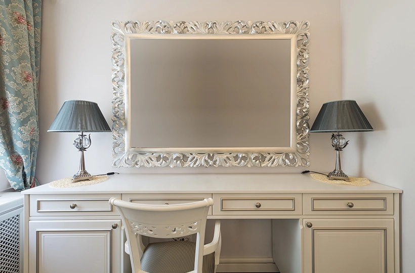 Geometric and Abstract Designs Painted Dressing Tables